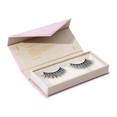 China Recycled Packaging Materials Skin Care Rigid Cardboard Beauty Paper Box For Gifts Eyelash Box With Logo for sale