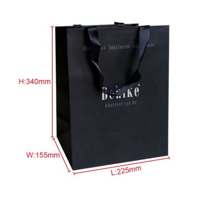 China Recycled Materials Free Factory Sample! Custom Paper Gift Bag Paper Gift Bag Wholesales for sale