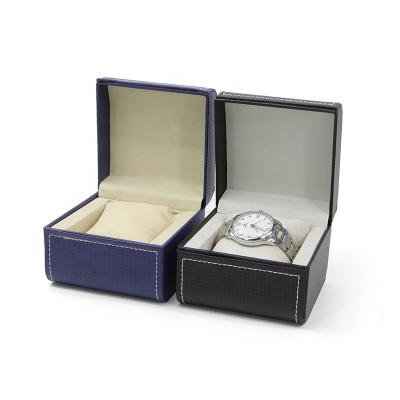 China Watch Package Most Popular New PU Leather Watch Box Custom Top Fashion Luxury Watch Packaging Box for sale