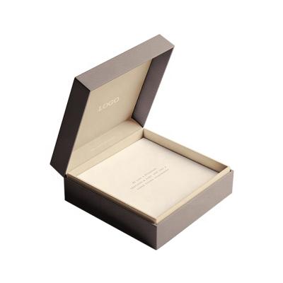 China Necklace Packaging Luxury Wooden Jewelry Packaging Box Custom Necklace Box With Logo for sale