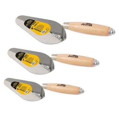 China New FAIREST High Carbon Steel Headed Masonry Trowel 2022, Wood Handle for sale