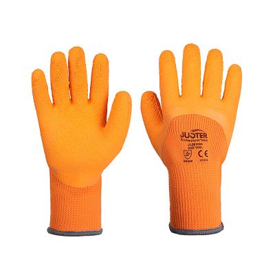 China 2022 New New FAIREST Latex Foam Gloves 7 Pin Polyester Terry Glove Anti-Slip Core for sale