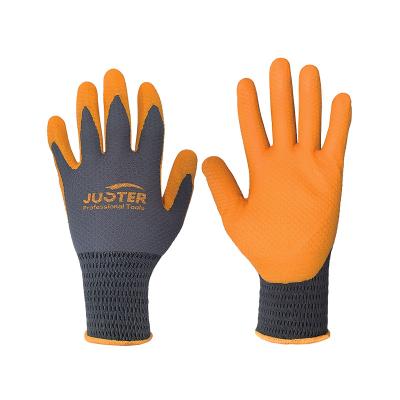 China 2022 New 13 Pin Anti-Slip FAIRY Nylon Gloves PU Honeycomb Gloves for sale