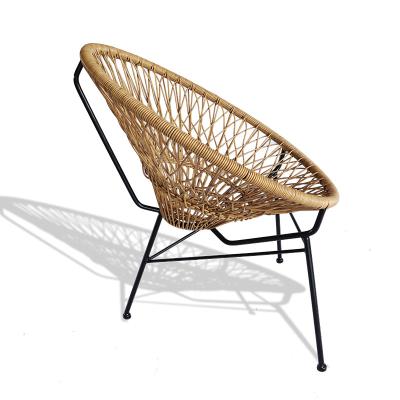 China Modern Rattan Egg Chairs Cheap Garden Patio Chairs Sets Outdoor Dining Furniture for sale