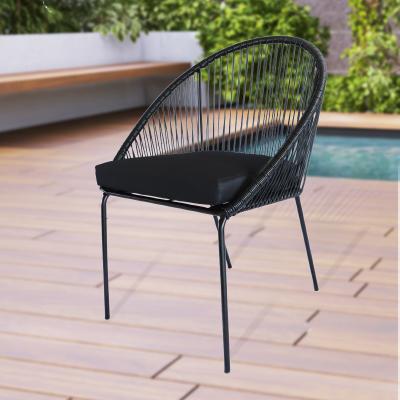 China Modern Outdoor Cheap Rattan KD Design Or Dining Chairs Modern Rattan Chair for sale