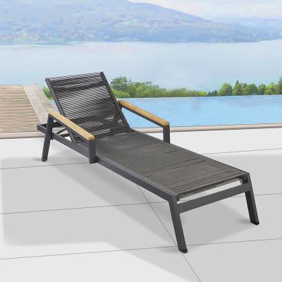 China Modern Cheap Modern Sun Lounger Sun Lounger Mesh Sun Lounger Outdoor Mesh Garden Furniture for sale