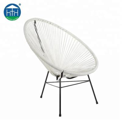 China Modern Outdoor Furniture Garden Rattan Chair Colorful Acapulco Chair for sale