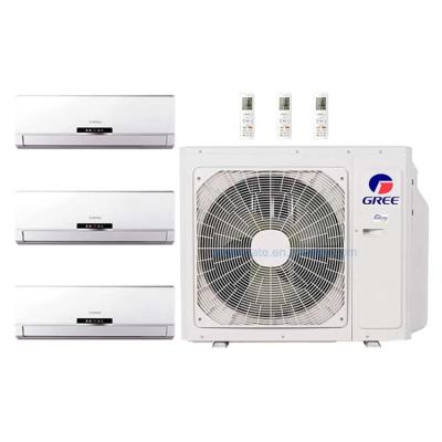 China Hotels Multi Zones Mini Split Air Conditioner Fan Coil Unit Multi-slot Inverter Air Conditioner For Household Use for sale