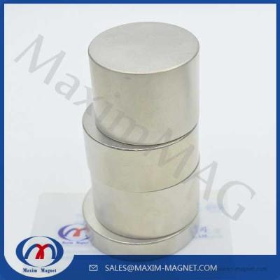 China Magnetic cylinder disc neodymium Magnets for sale