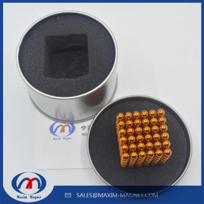 China 10 Years experience Wholesale small Bulk Color Neodymium Magnet Magnetic Balls for sale