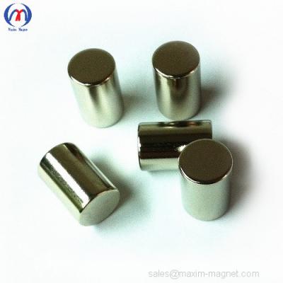 China Small cylinder magnets NdFeB magnets for sale