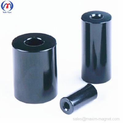 China Black Epoxy Neodymium Magnetic tube for sale