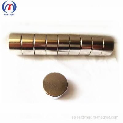 China Neodymium magnetic disc NdFeB magnets for sale