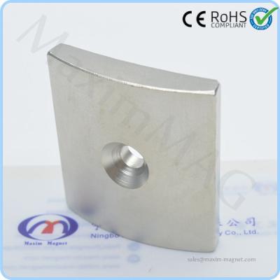 China Super strong powerful rare earth permanent NdFeB motor magnets for electric motors for sale