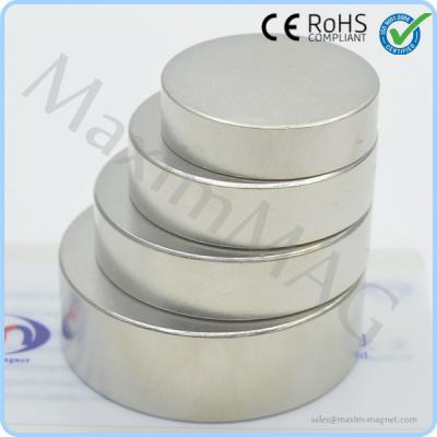 China Big round neodymium magnets for sale