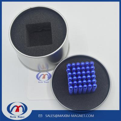 China N35 magnetic ball D5mm of blue color for sale