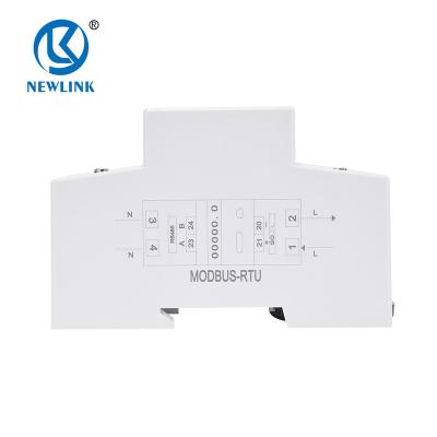 China CE IEC din rail wifi smart energy meter class 0.5 standard 35 mm DIN rail mounting, in line with DIN EN5002: Electric meter DSP13521F for sale