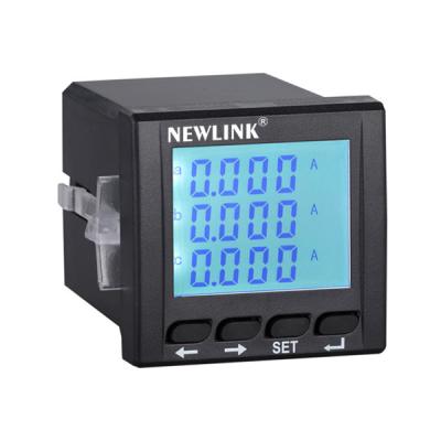 China Transmission Electric Three Phase Meter Instruments Current Ammeter 3 Phase Ammeter For Programmable NLK900L2K4 Digital Multimeter for sale