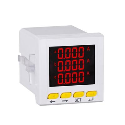 China 3 phase ammeter for digital with LCD digital multimeter NLK900L2K4 for sale