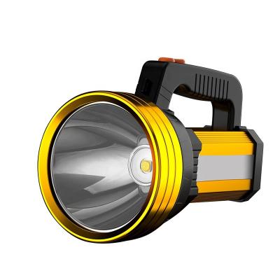 China Power Display+Side Light 1400 Lumen Rechargeable Powerful Spotlight Flashlight Emergency Flashlights Portable High Quality LED Work Lights for sale