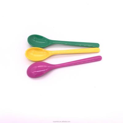 China Custom Melamine Tough Colorful Plastic Spoon Cheap Wholesale Plastic Viable High Quality 99 Cent Items Gifts for sale