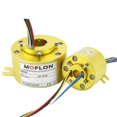 China Aluminum Alloy Moflon Slip Ring for sale