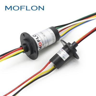 China MOFLON Precious Metal MW1430Slip Rings, Large Current Slip Rings, SLIP RING 4WIRES*30AMP for sale