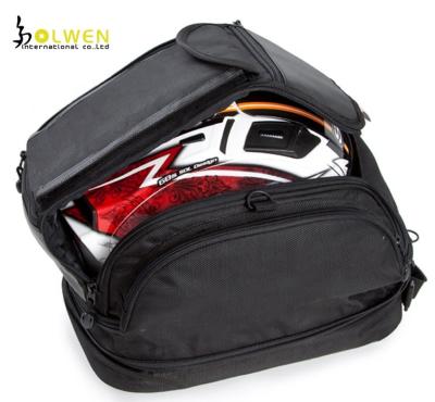 China OEM Motorcycle Helmet Bag Nylon Waterproof Bicycle Helmet Saddle Bag for sale