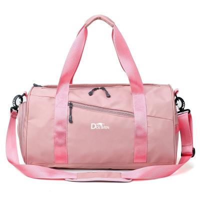 China Custom Logo Dry Compartment Waterproof Weekender Duffle Multifunctional Outdoor Fitness Sports and Wet Travel Bag for sale