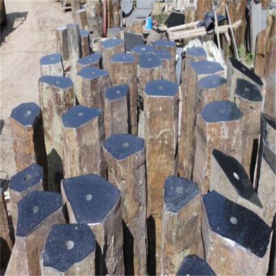 China Long exterior decoration natural basalt column for building material for sale