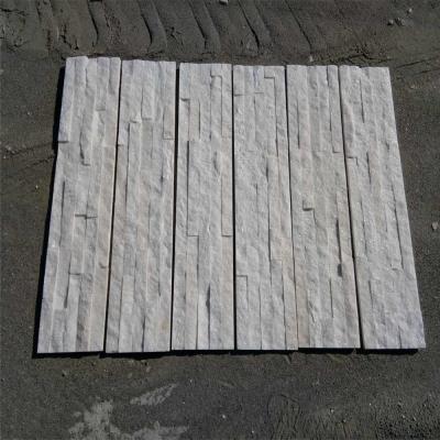 China Outdoortop Snow White Marble Culture Slate Stone Stone For Sale for sale