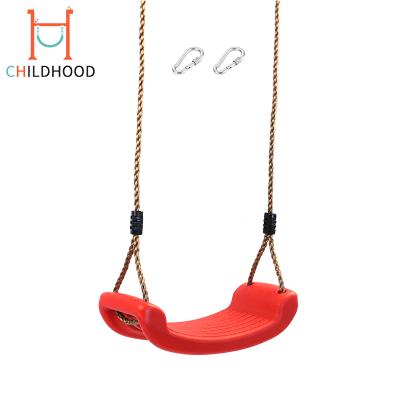 China Strong Swing Seat Most Popular Durable Outdoor Garden Plastic Single Swing Set for sale