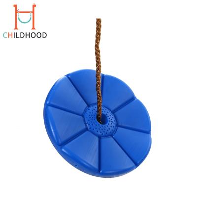 China Outdoor Round Plastic Swing Seat Kids Petal Swing Strong for sale