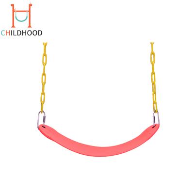 China High Quality Custom Colorful Outdoor Kids Plastic Swing Seat Comfortable / Safe for sale