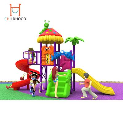 China LLDPE/Anti-UV/Anti-static/Anti-crack Outdoor Playground Sets Children Amusement Park Slide Equipment for sale