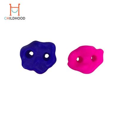 China Wholesale Colorful Indoor Kindergarten New Style Rock Climbing Wall , Outdoor Climbing Holds for sale