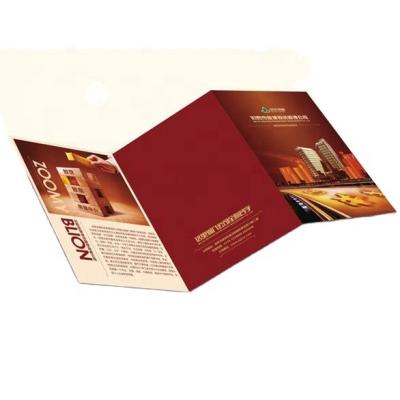 China Custom Size High Quality Advertising Promotion Factory A3 A4 A5 Promotional Brochure, Booklet, Folded Flyer, Booklet Printing for sale