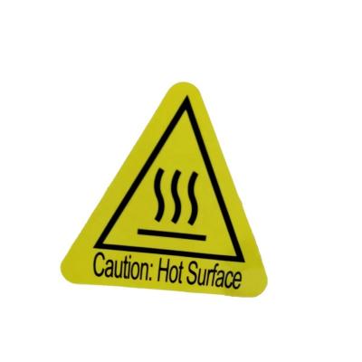 China Waterproof Custom Print Self Adhesive Warning Label Electrical Sticker For Electronics for sale