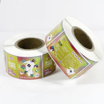 China Waterproof Customized Packaging Tape Labels Packaging Labeling Machine Private Label Skin Care Packaging for sale