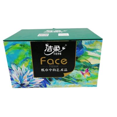 China Recyclable Packaging Box Hot Sale Cosmetics Box Green Durable Environmental Custom Printing for sale