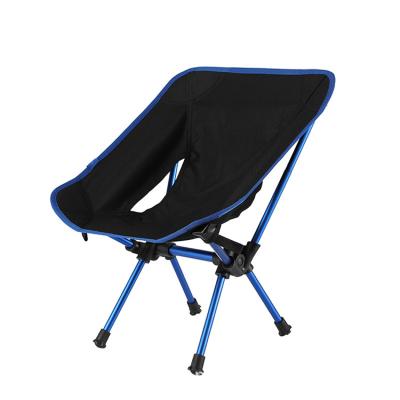 China Summer Contemporary Custom Alloy Kids Adults Camping Moon Chairs Folding Portable Aluminum Beach Chairs Wholesale for sale