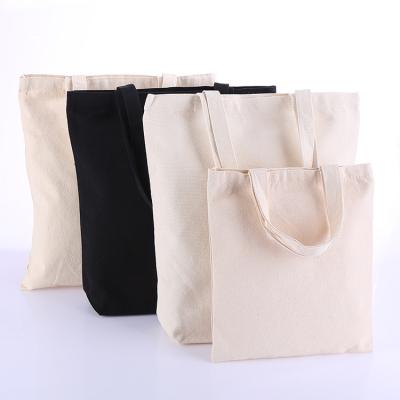 China Custom Printed Plain Cotton Canvas Handled Wholesale Shopping Tote Canvas Bag for sale