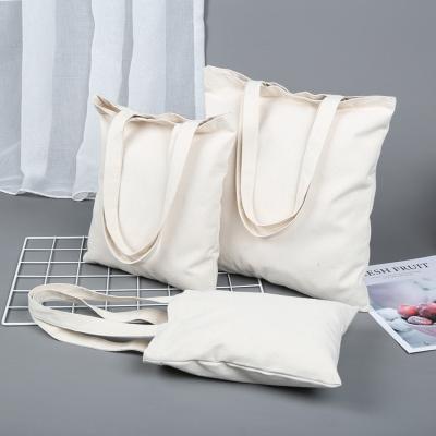 China High Quality Canvas Grocery Bag Cotton Large Tote Bag Cotton Handled With Logo for sale