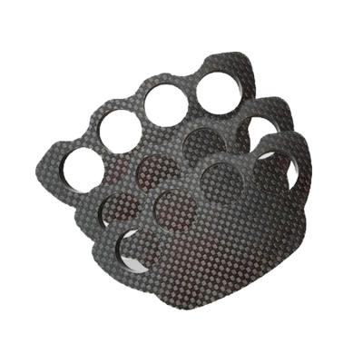 China Abrasion-Resistant Carbon Fiber Self-Defense  Boxing Ring Ring Buckle for sale