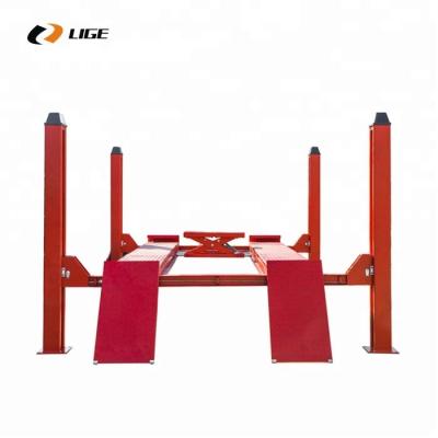 China Car Repair Center Car Service Center Four Column Car Lift 4 Post Crane 4000kg Car Lifter Alignment Lift for sale