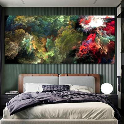 China Waterproof+ECO-Friendly Cloud Painting Greenlandscape Art Prints Decorative Wall Decor Picture for sale