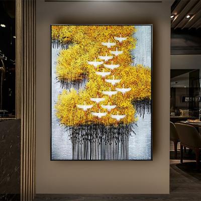 China 100% Hand Painted Modern Wall Art Windows Floral Oil Painting Abstract On Canvas Flower Oil Painting for sale