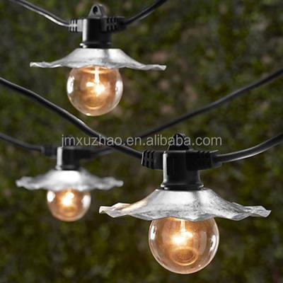 China Outdoor Decorative Waterproof String Lights Customized Products E26 E27 Socket Bar Outdoor Waterproof Outdoor Garden Patio Holiday Decoration Lighting on hot sales for sale