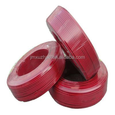 China Industrial high quality red factory wholesale price ccc PVC color copper wire cables 6.0mm power cable for sale