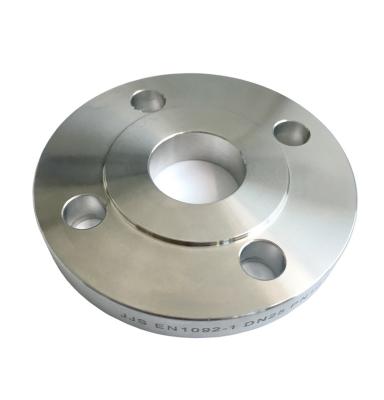 China Stainless Steel / Duplex Steel / Alloy JIJIA FORGED EN1092-1 PL RF Stainless Steel 304 PN 16 Plate Flange for sale